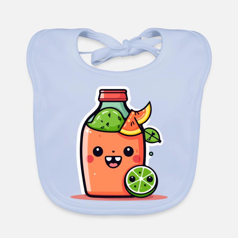 Jus de pastèque Kawaii Bavoir bio Bébé