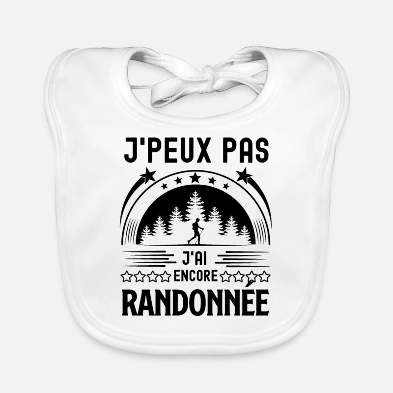 Balade rando randonnée 2 Bavoir bio Bébé