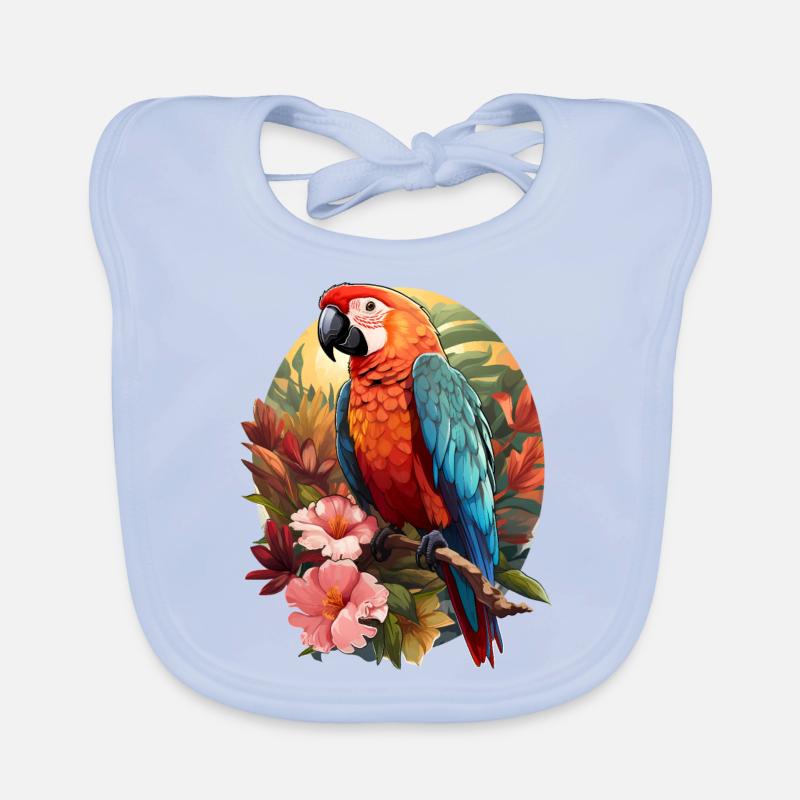 Parrot Organic Baby Bibs