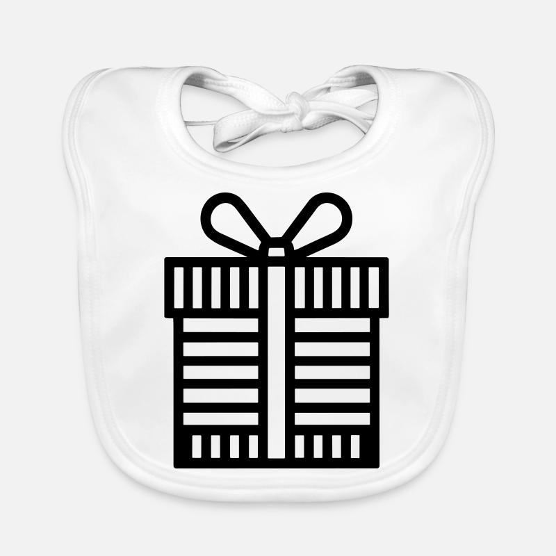 Kleine Geschenkbox Baby Bio-Lätzchen