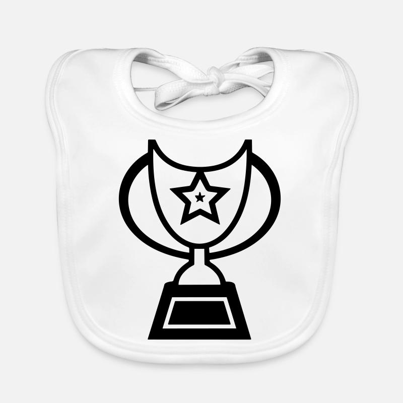 Trophäe Baby Bio-Lätzchen