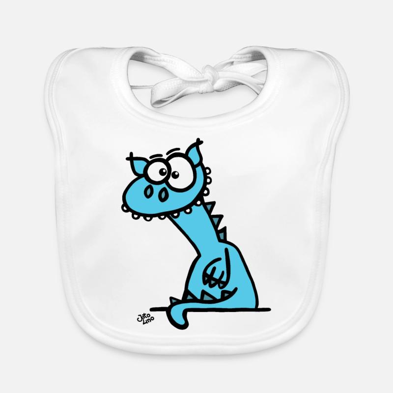 Le dragon Bavoir bio Bébé