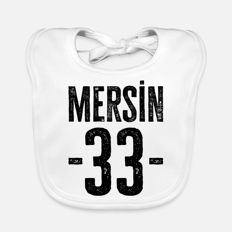 Proud Turks from Mersin – Number 33 Organic Baby Bibs