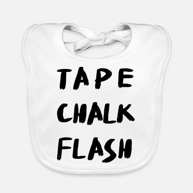 Klebeband Chalk Flash - Boulder Design Baby Bio-Lätzchen