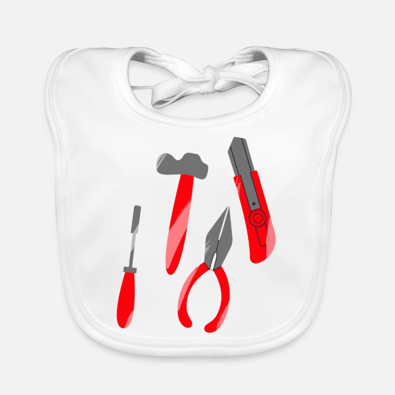 Craftsman looking for tool design Organic Baby Bibs