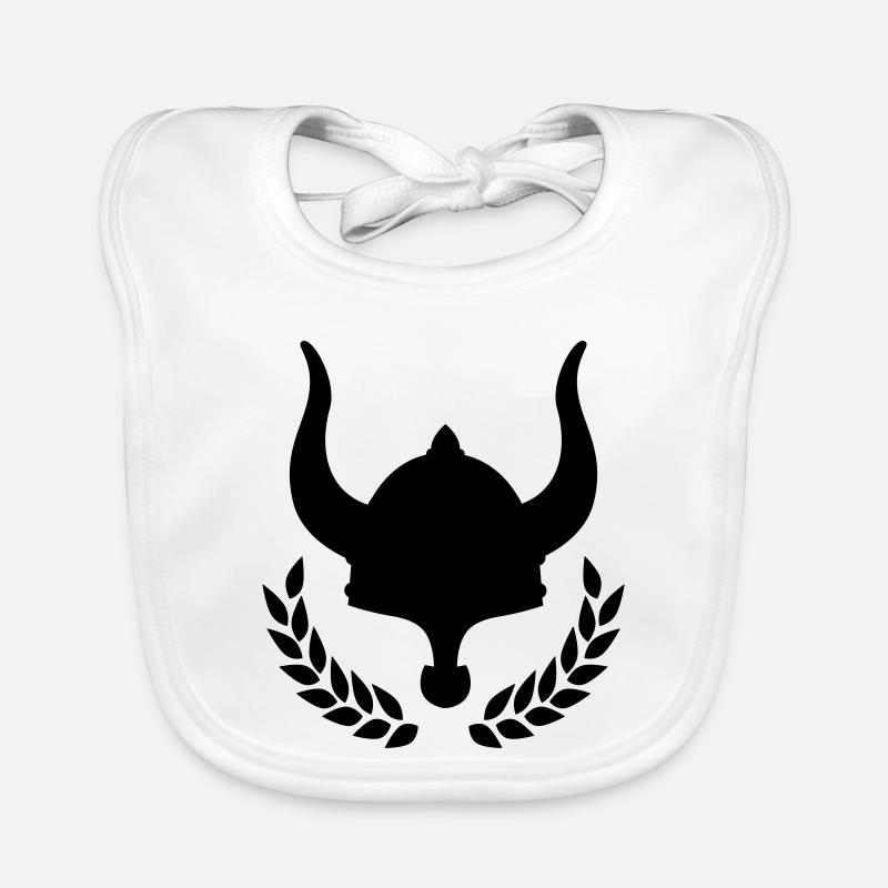 wikinger vikings Baby Bio-Lätzchen