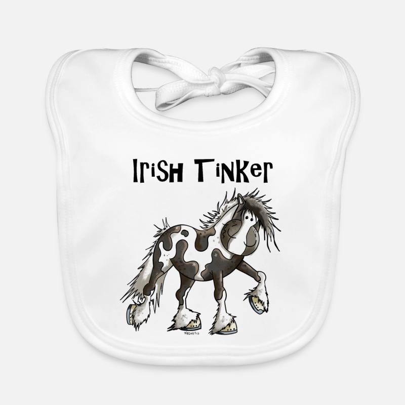 Tracy the Irish Tinker Organic Baby Bibs