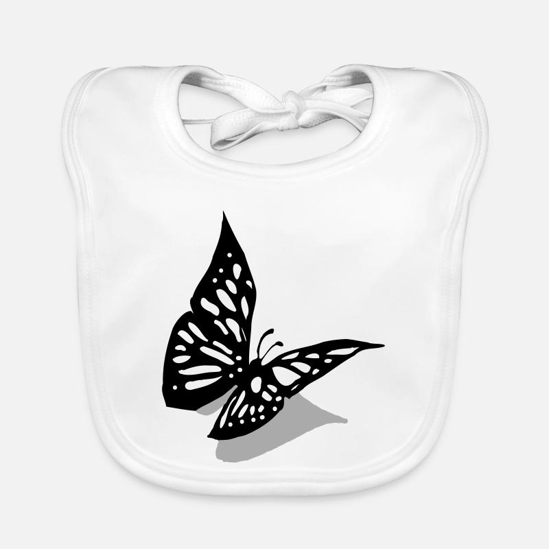 Schmetterling 3D Baby Bio-Lätzchen