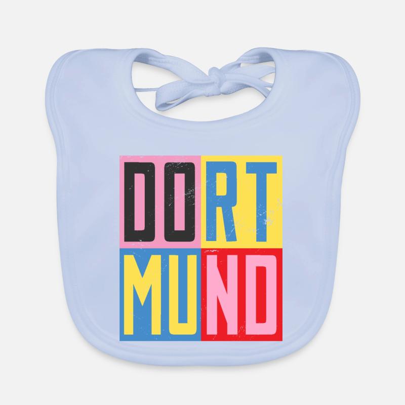 Dortmunder Städte Design Baby Bio-Lätzchen