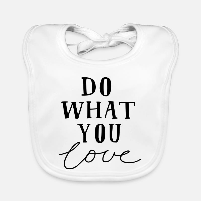 Faites ce que vous aimez Bavoir bio Bébé