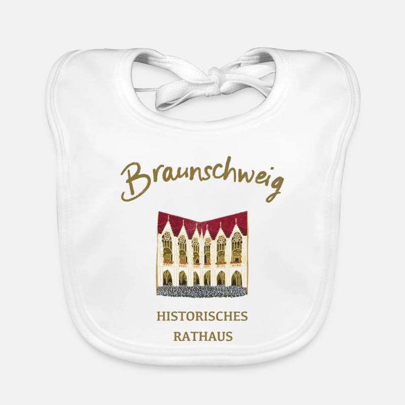 Hôtel de ville de Braunschweig, Basse-Saxe Bavoir bio Bébé