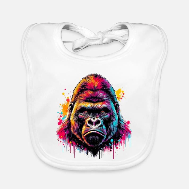 Gorilla Organic Baby Bibs