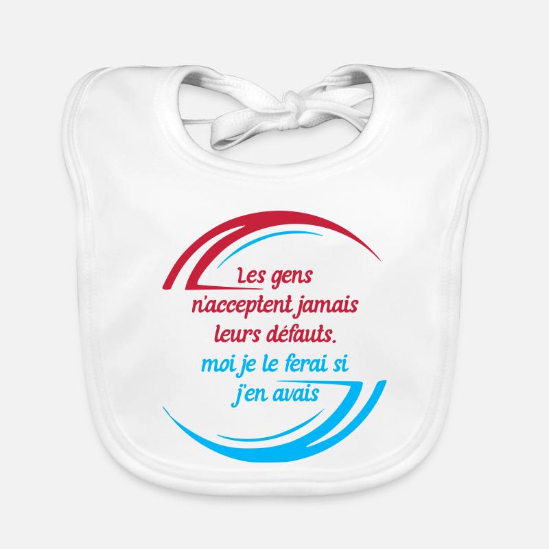 People's Faults Organic Baby Bibs