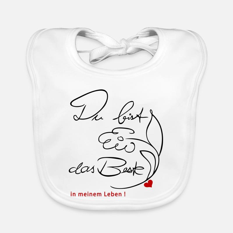 Du bist das Beste Baby Bio-Lätzchen