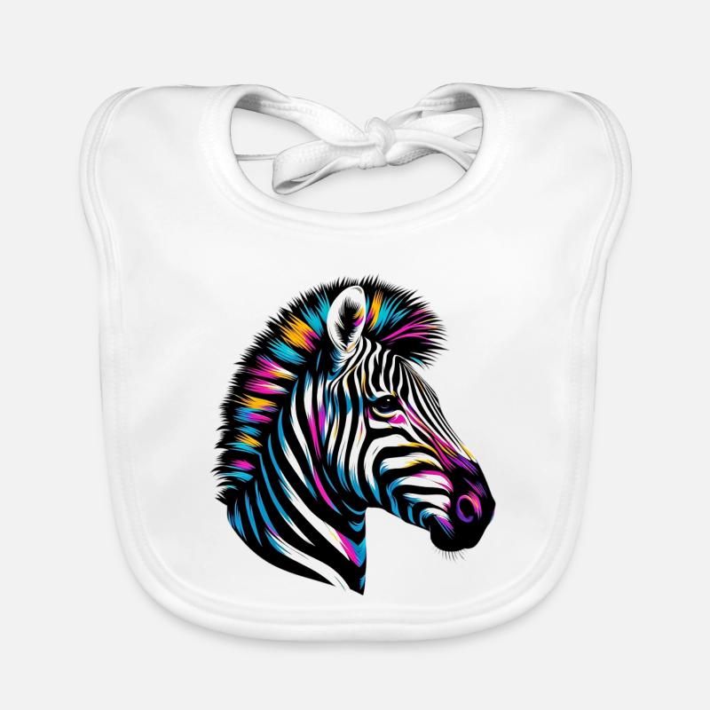 Zebra Baby Bio-Lätzchen
