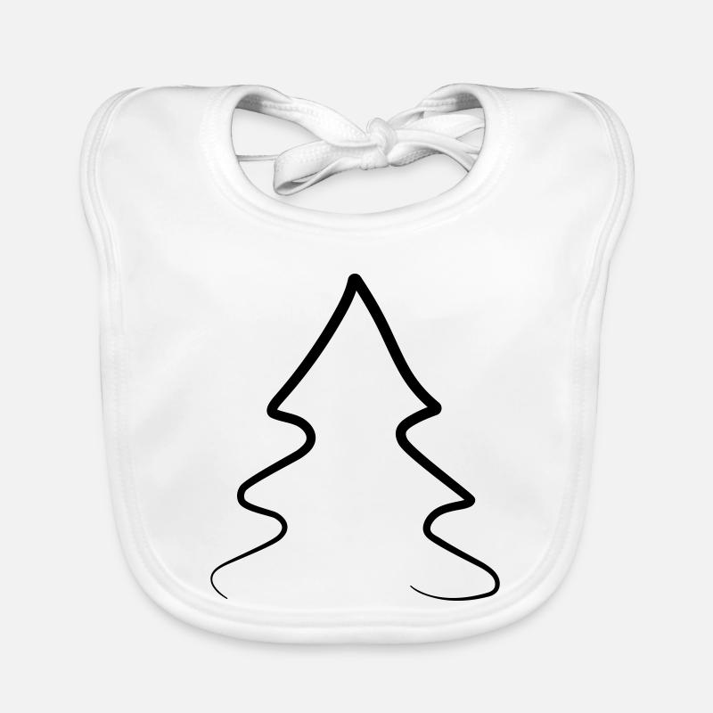 Sapin de Noël Bavoir bio Bébé