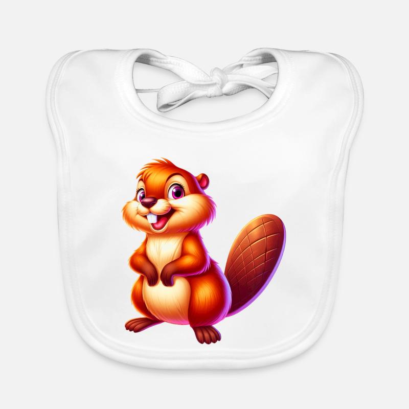 Castor Bavoir bio Bébé