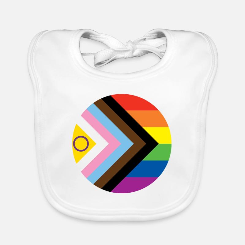 Drapeau de la fierté Bavoir bio Bébé