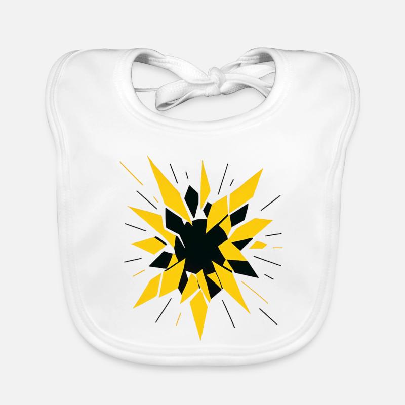 Radioactive Fragmentation – Physics Design Organic Baby Bibs