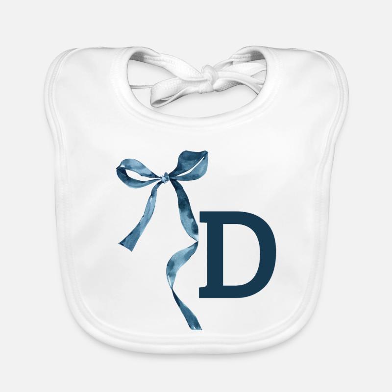 Monogram Gift Idea Organic Baby Bibs