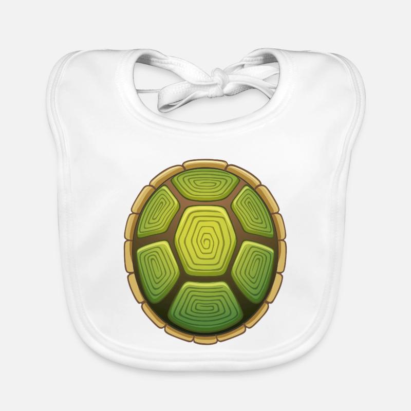 Slow as a turtle Organic Baby Bibs