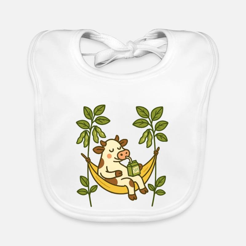 Soy Good, Moo Better Organic Baby Bibs
