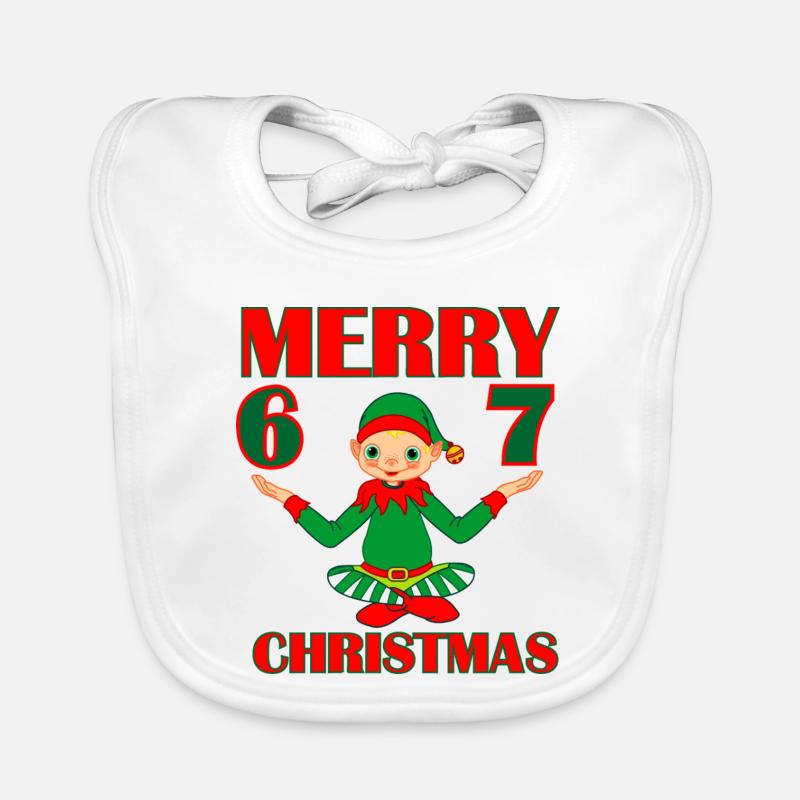 Elf 6–7 Vibes – CHRISTMAS (Inspired by the 6- Organic Baby Bibs