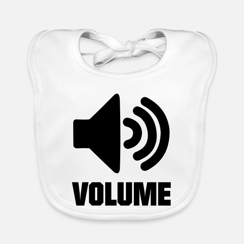 Volume Knob Organic Baby Bibs