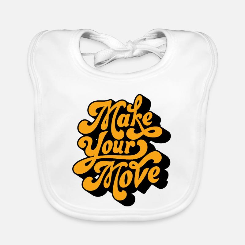 Make Your Move Organic Baby Bibs