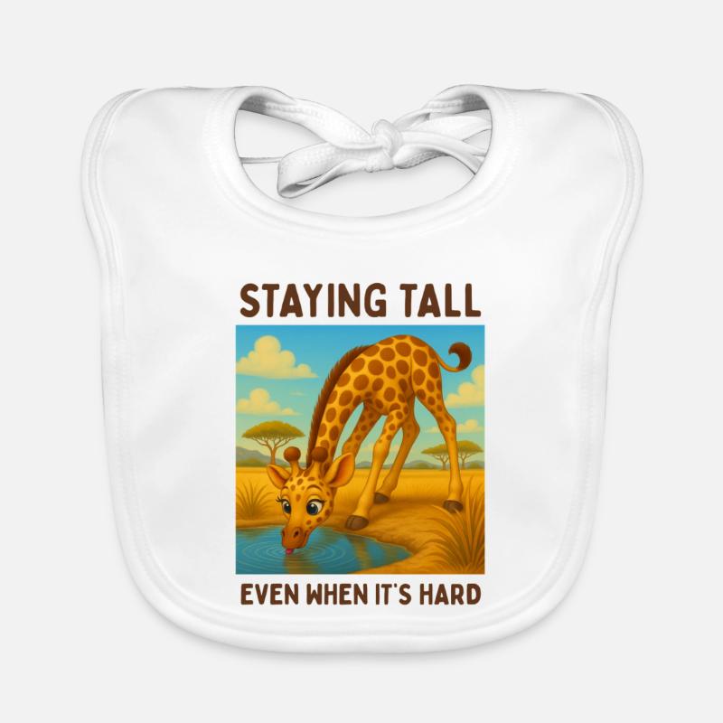 Funny Quotes Organic Baby Bibs