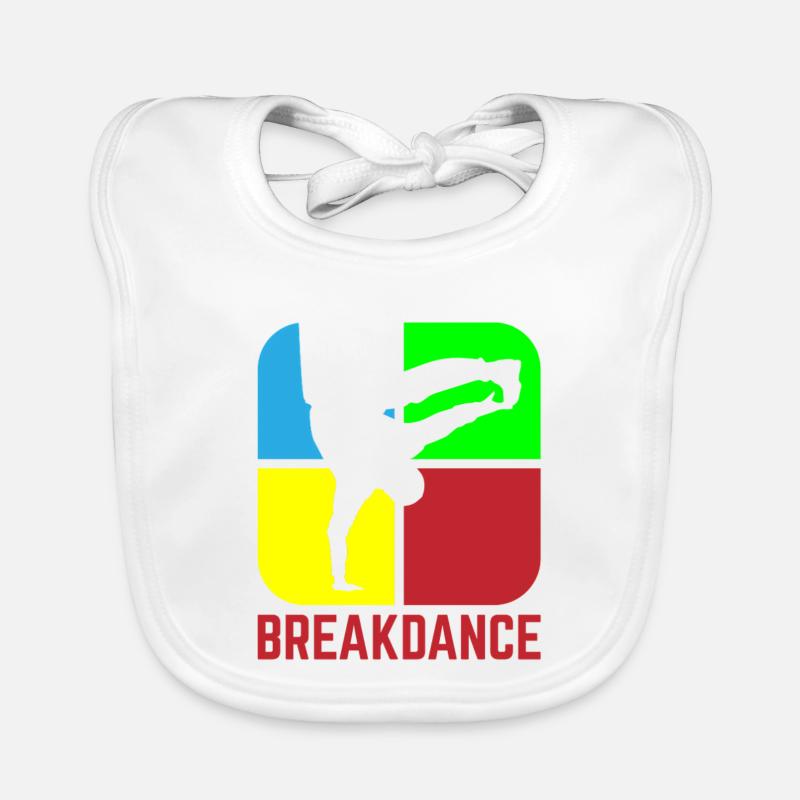 Breakdance Baby Bio-Lätzchen