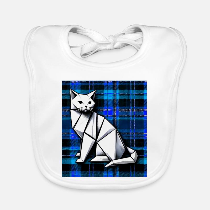 cat Organic Baby Bibs