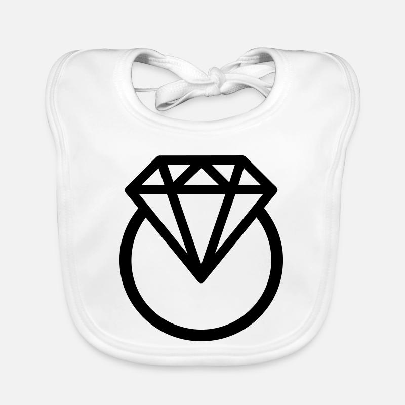 Diamantring Baby Bio-Lätzchen