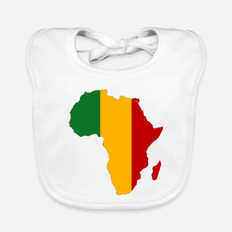 Mali Flagge Afrika Baby Bio-Lätzchen