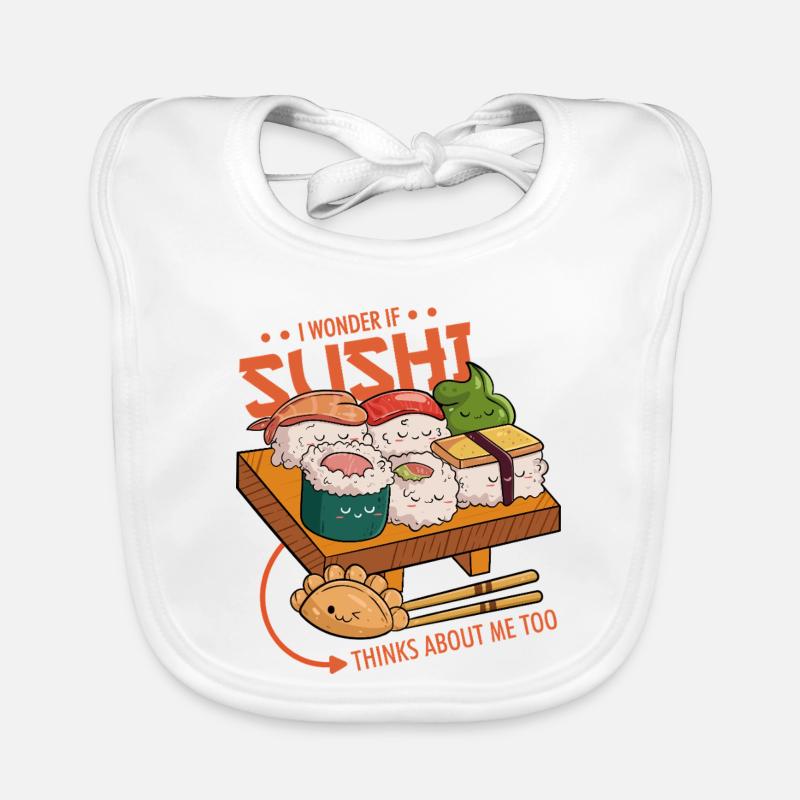 Sushi-Freunde Baby Bio-Lätzchen