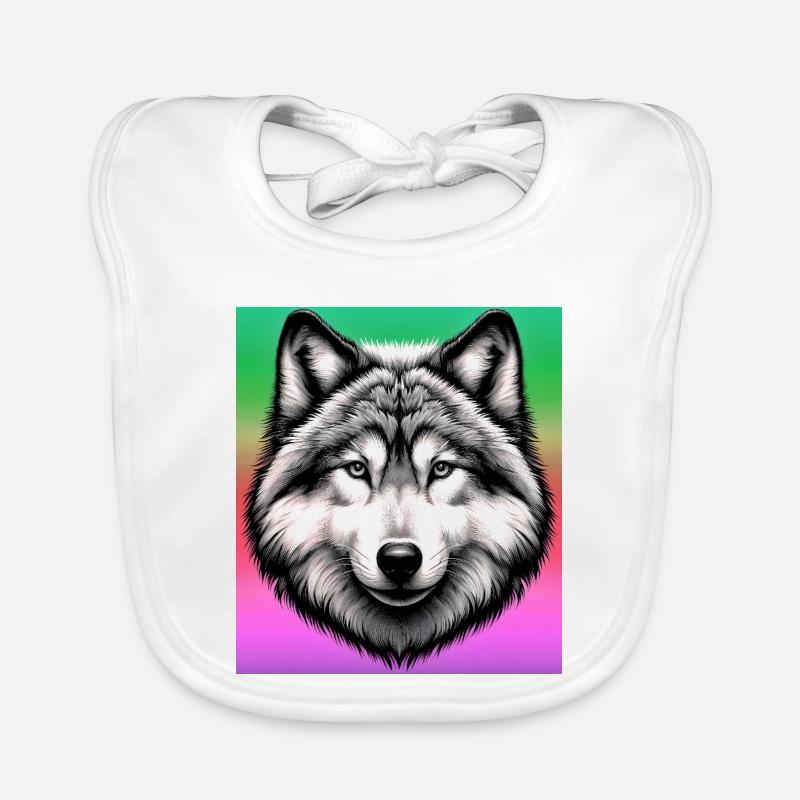 Wolf Organic Baby Bibs