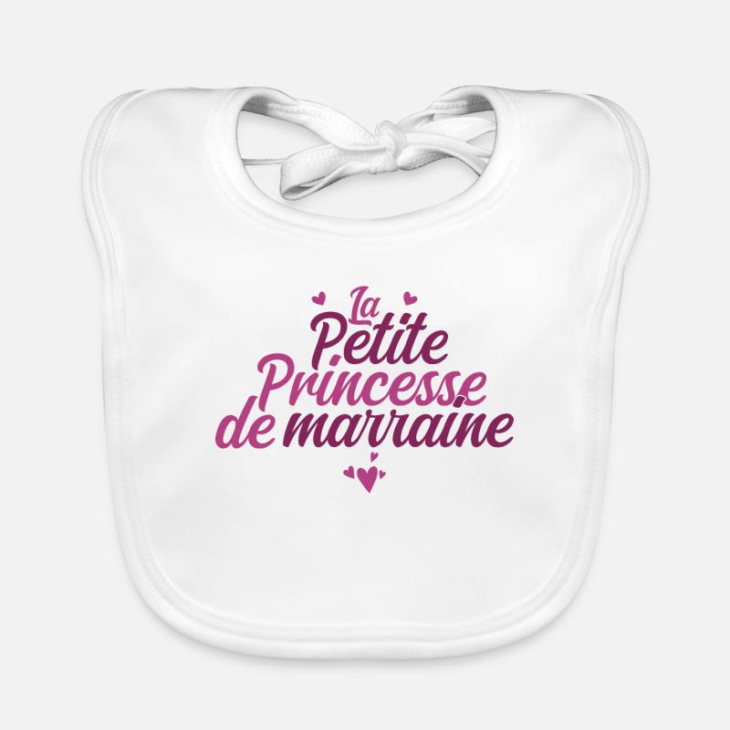 Princesse De Marraine Bavoir bio Bébé