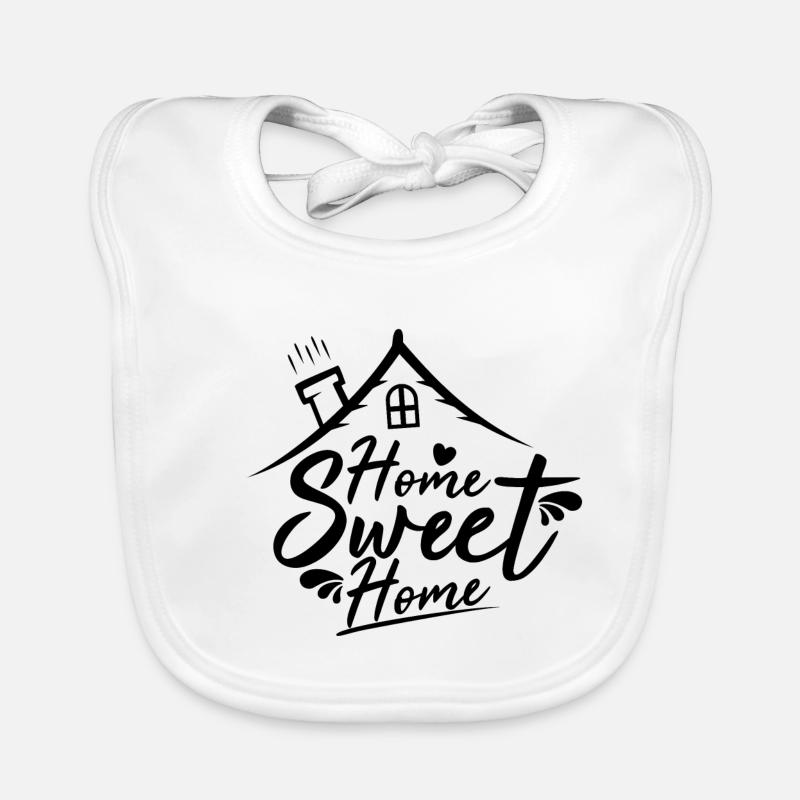 À la maison Bavoir bio Bébé