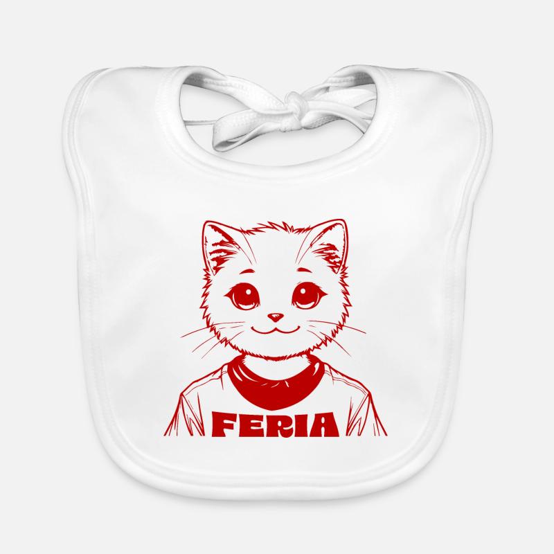 Feria chat Bavoir bio Bébé