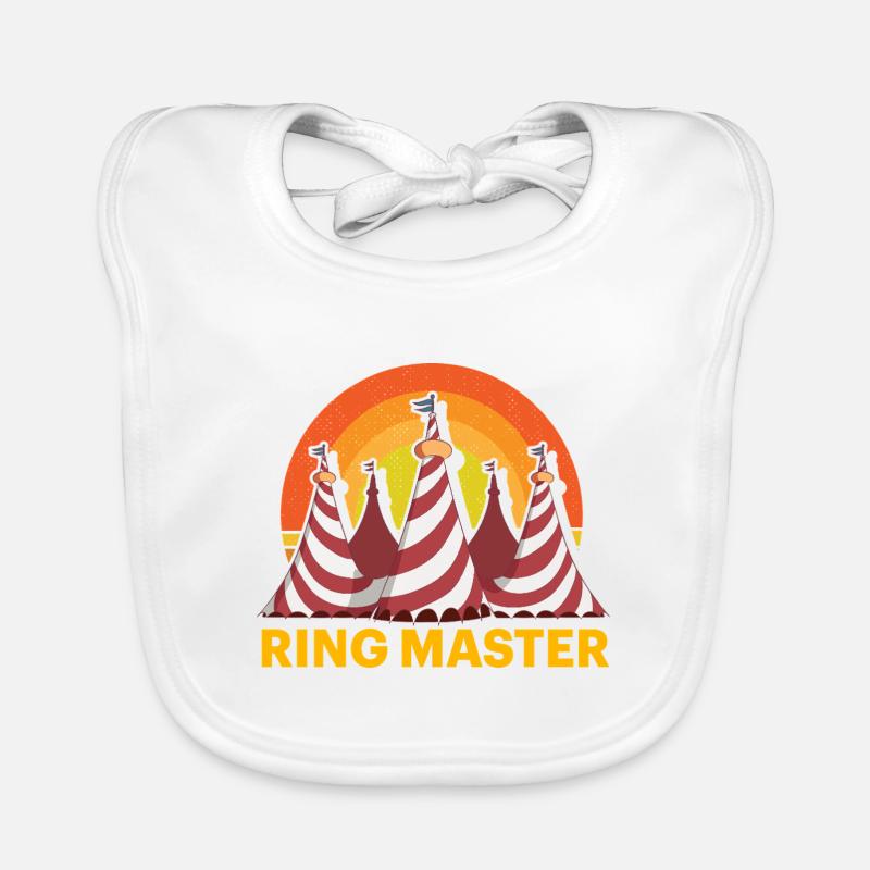 Ring Master Organic Baby Bibs