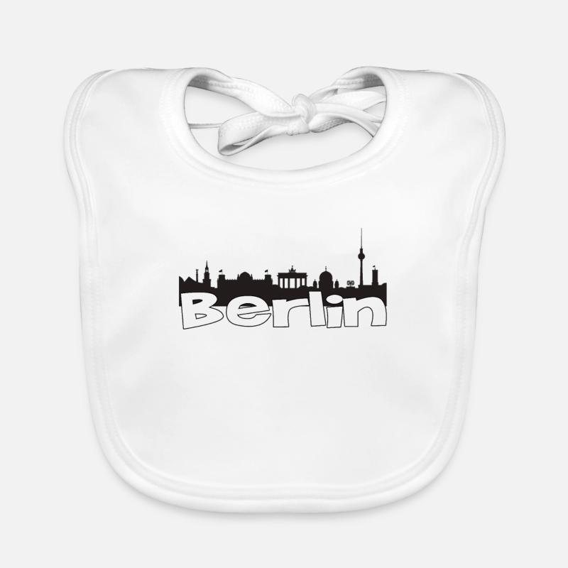 Skyline Berlin Bavoir bio Bébé