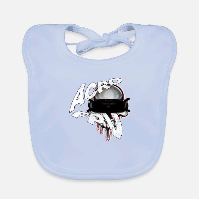 Acro FPV Freestyle Pilot Organic Baby Bibs