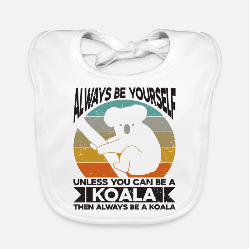 Koala Koalabär Koalas Bavoir bio Bébé
