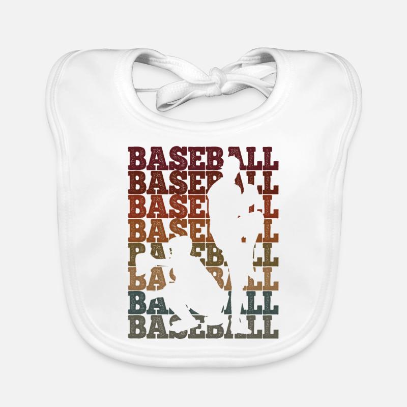 Baseball Baby Bio-Lätzchen