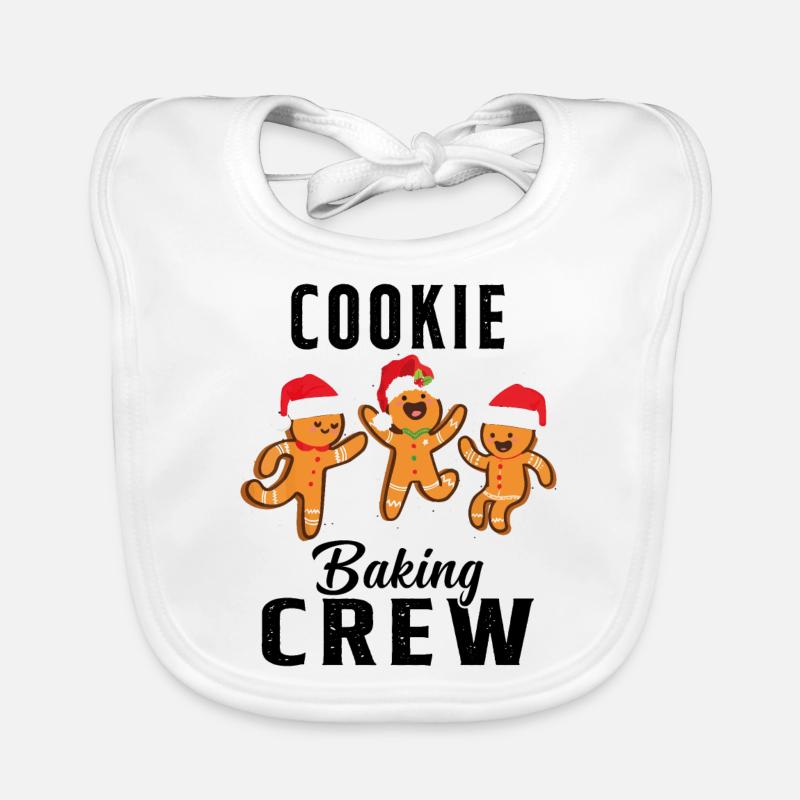 Cookie Baking Crew Cookie Geschenk Baby Bio-Lätzchen