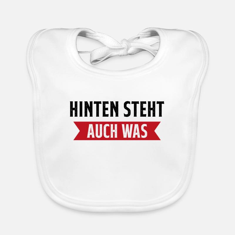 There is also something in the back Organic Baby Bibs