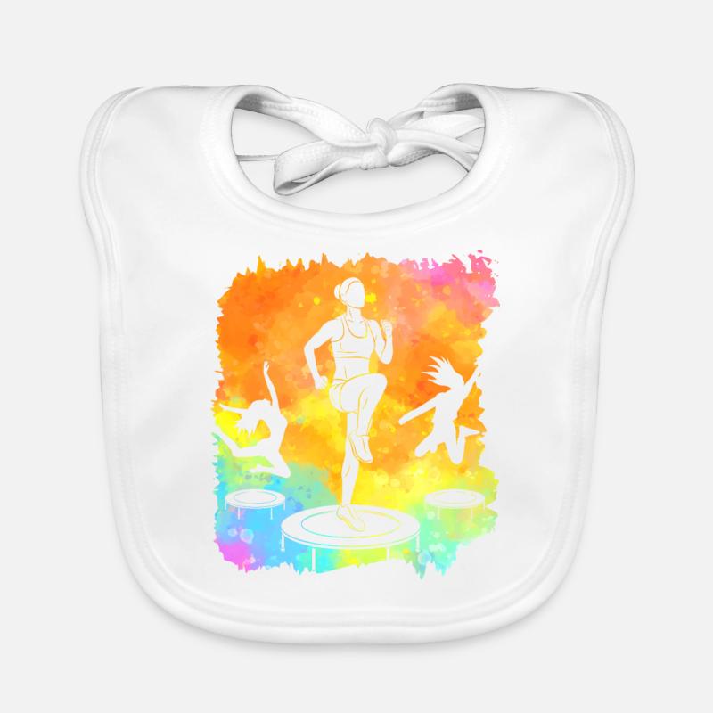 Trampolin Baby Bio-Lätzchen