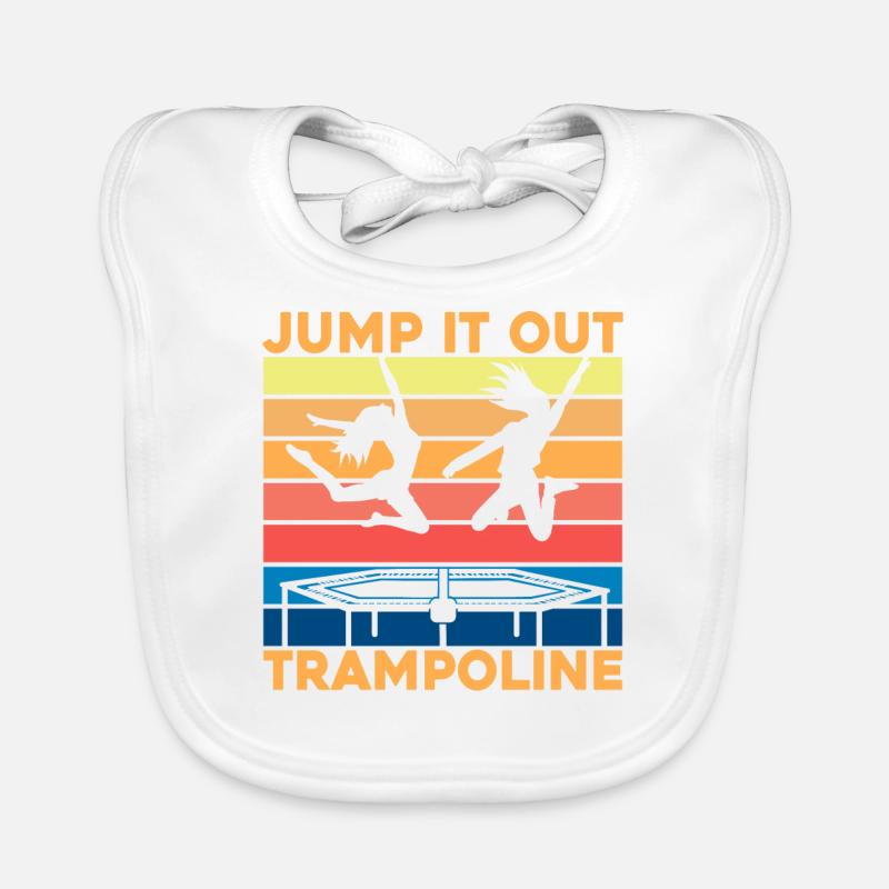 Jump it out Trampoline Bavoir bio Bébé