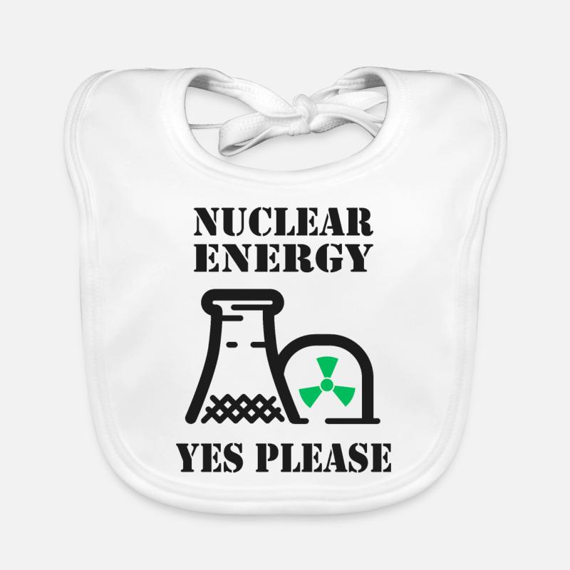 Kernenergie, Ja bitte, Atomkraft Baby Bio-Lätzchen