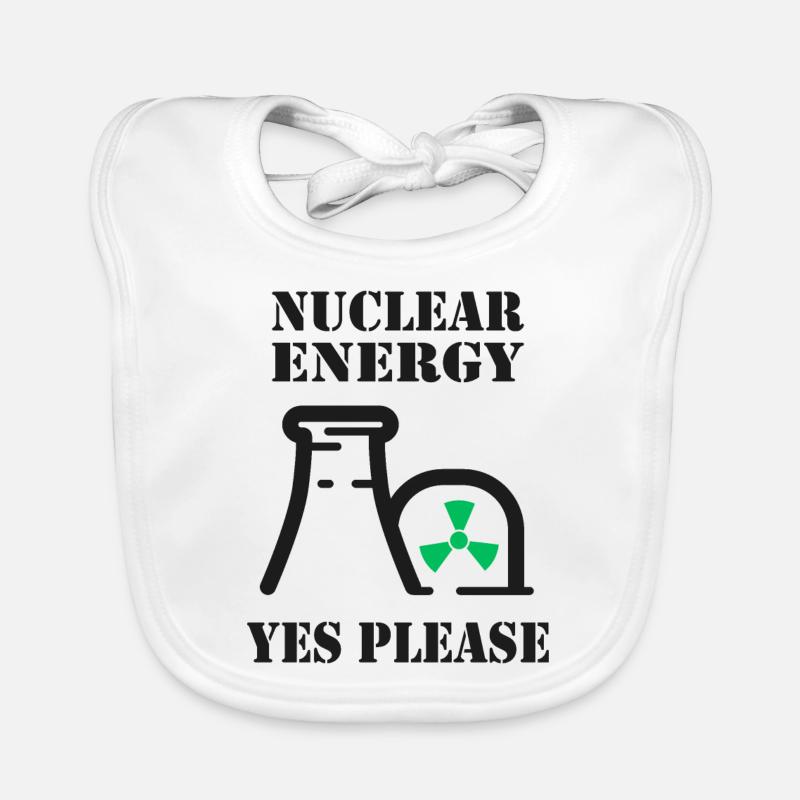 Kernenergie, Ja bitte, Atomkraft Baby Bio-Lätzchen